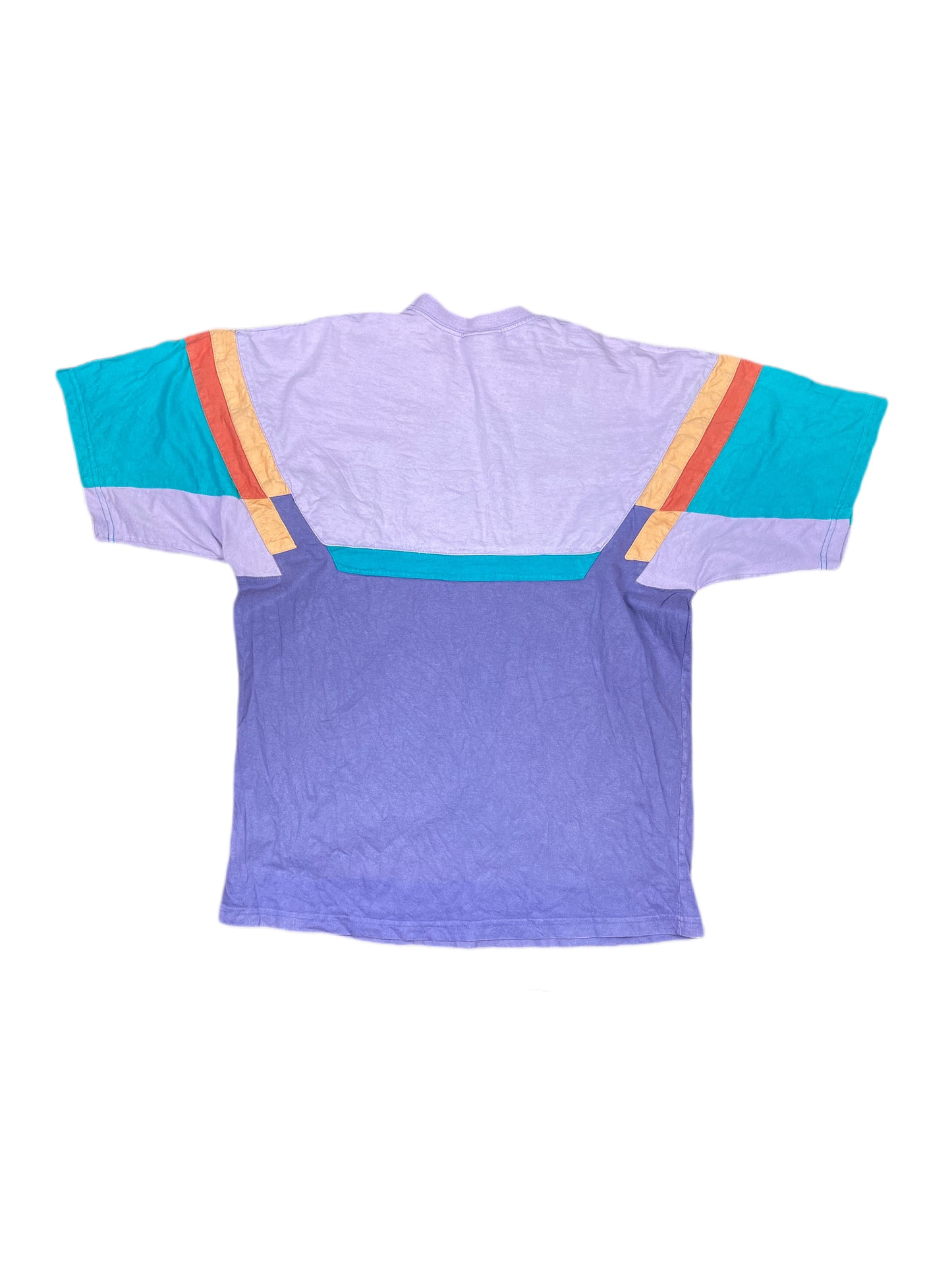 Vintage Adidas T-Shirt Purple - L