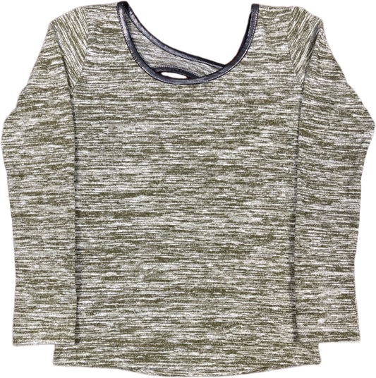 Emjey Long Sleeve Top Olive Green  Synthetic S/M