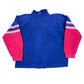 Vintage Reebok 2000s Velur Sport Jacket Navy Red - M