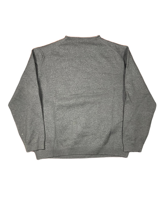 Vintage Laypun Knitted Sweatshirt Gray M