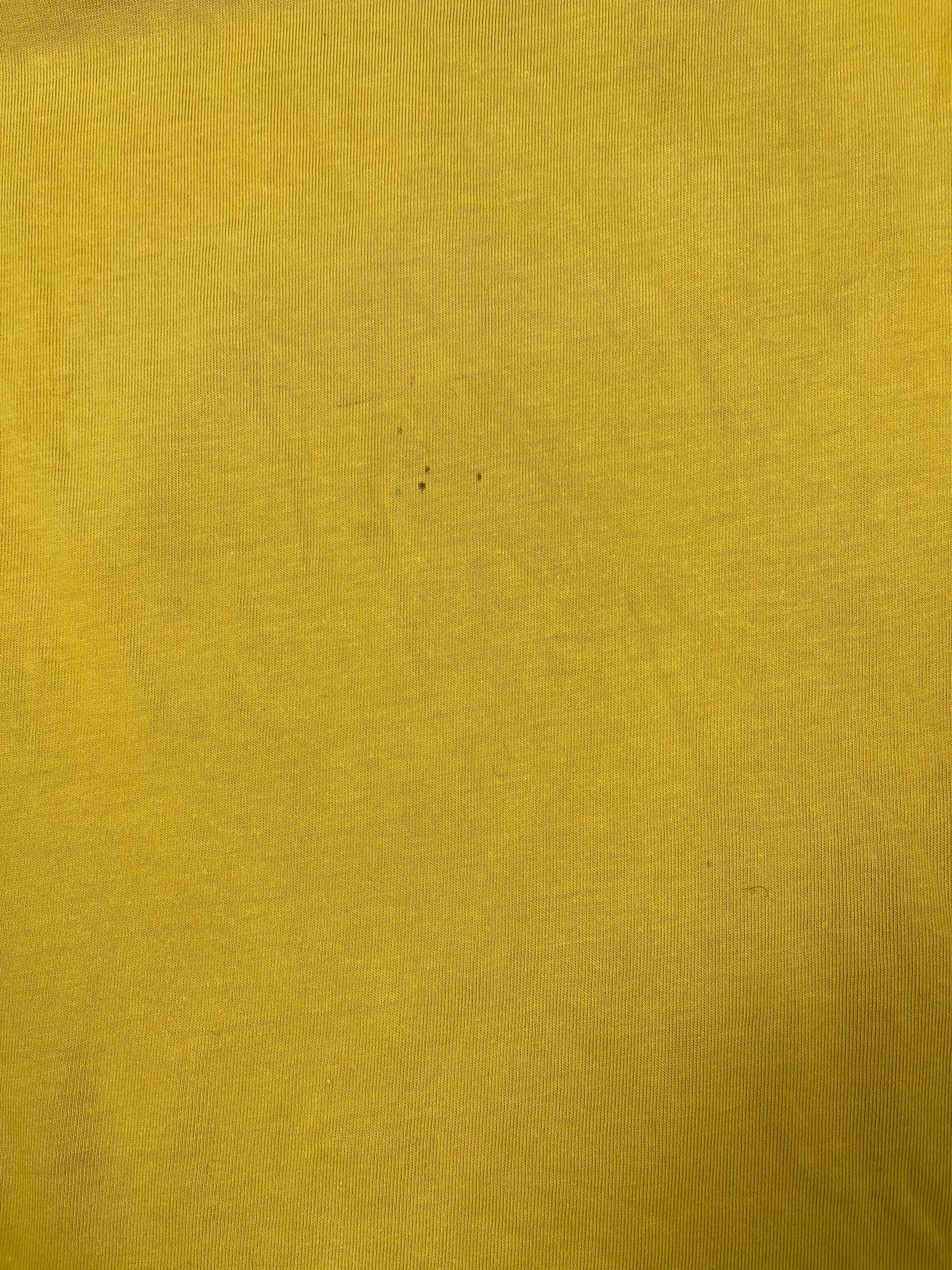 Y2k No Fear Angel and Devil T-Shirt Yellow - L