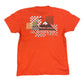 Y2k Quiksilver T-Shirt Red - S
