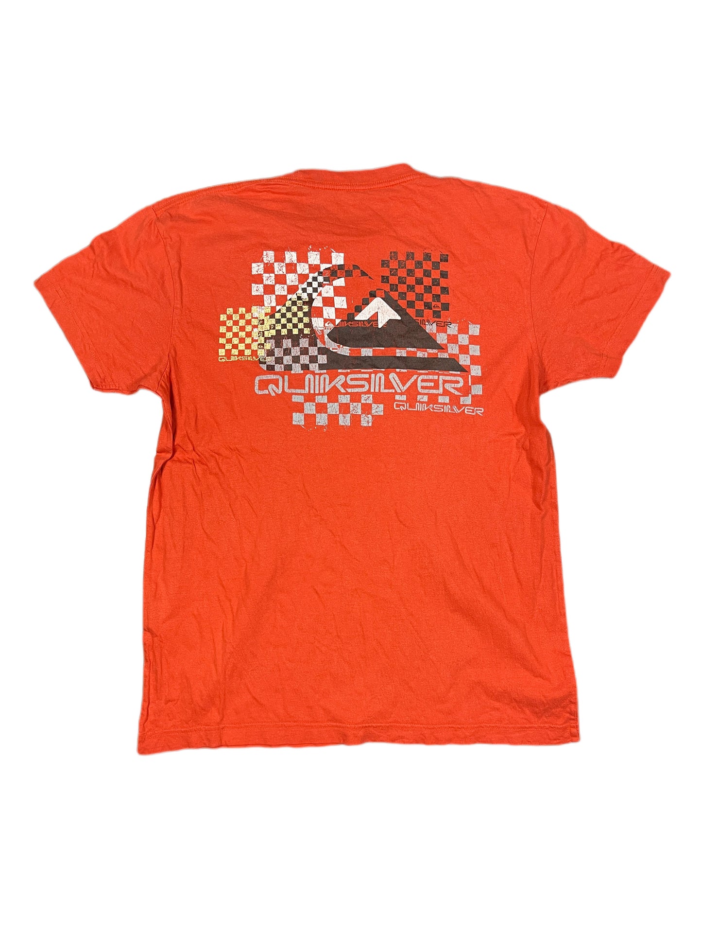 Y2k Quiksilver T-Shirt Red - S