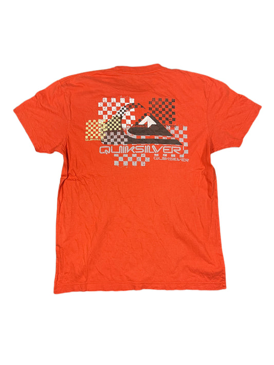 Y2k Quiksilver T-Shirt Red - S