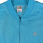 Vintage Puma Zip Sweatshirt Baby Blue 90s - L/XL