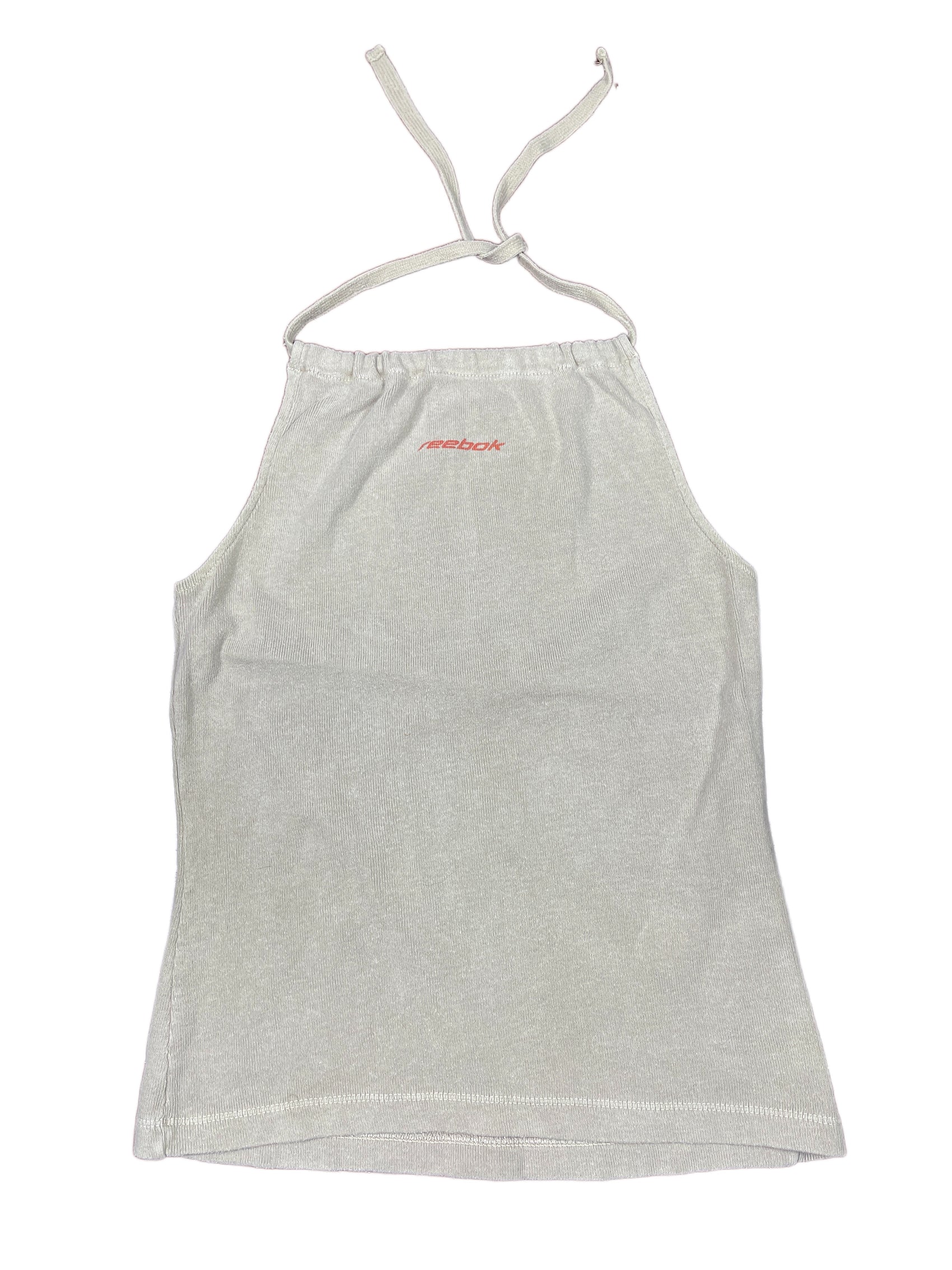 Y2k 2000s Reebok Outdoor Sleeveless Neck Holder Top Beige M