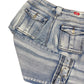 Y2k Miss Softy Denim Capri Pants Blue - S