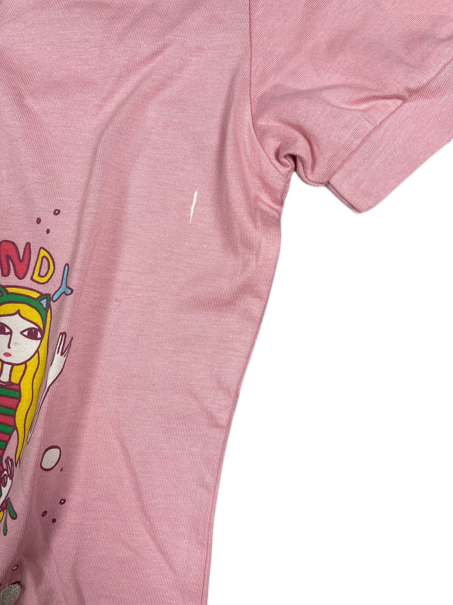 Y2k La Casita de Wendy Short Sleeve Top Pink - M