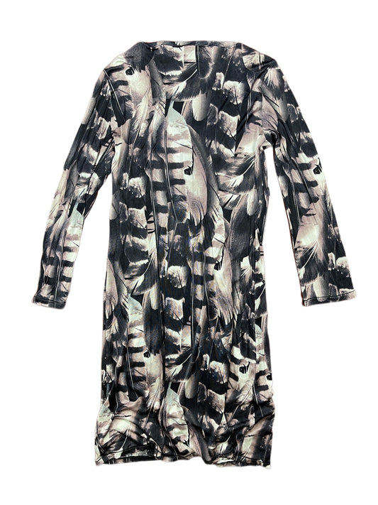 Y2k Custo Barcelona Long Sleeve Dress Black - S