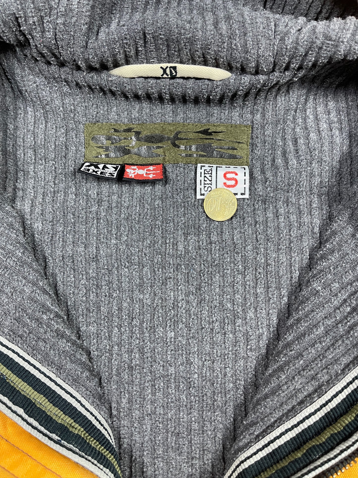 Vintage Excess Jacket Orange - S