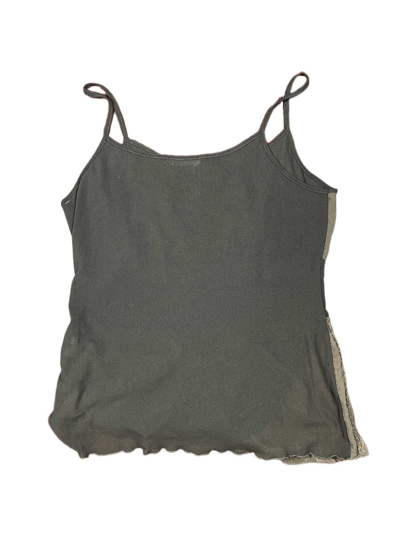 Y2k Evalinka Sleeveless Top Brown - L