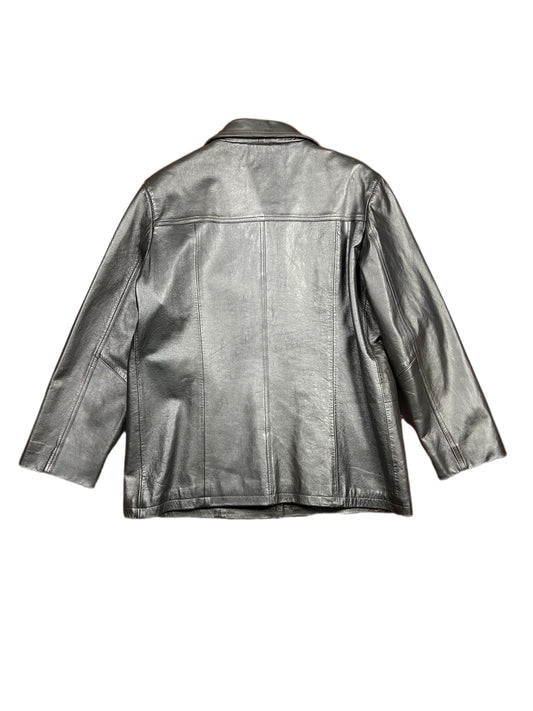 Vintage Paz Torras Leather Jacket Black - XXL