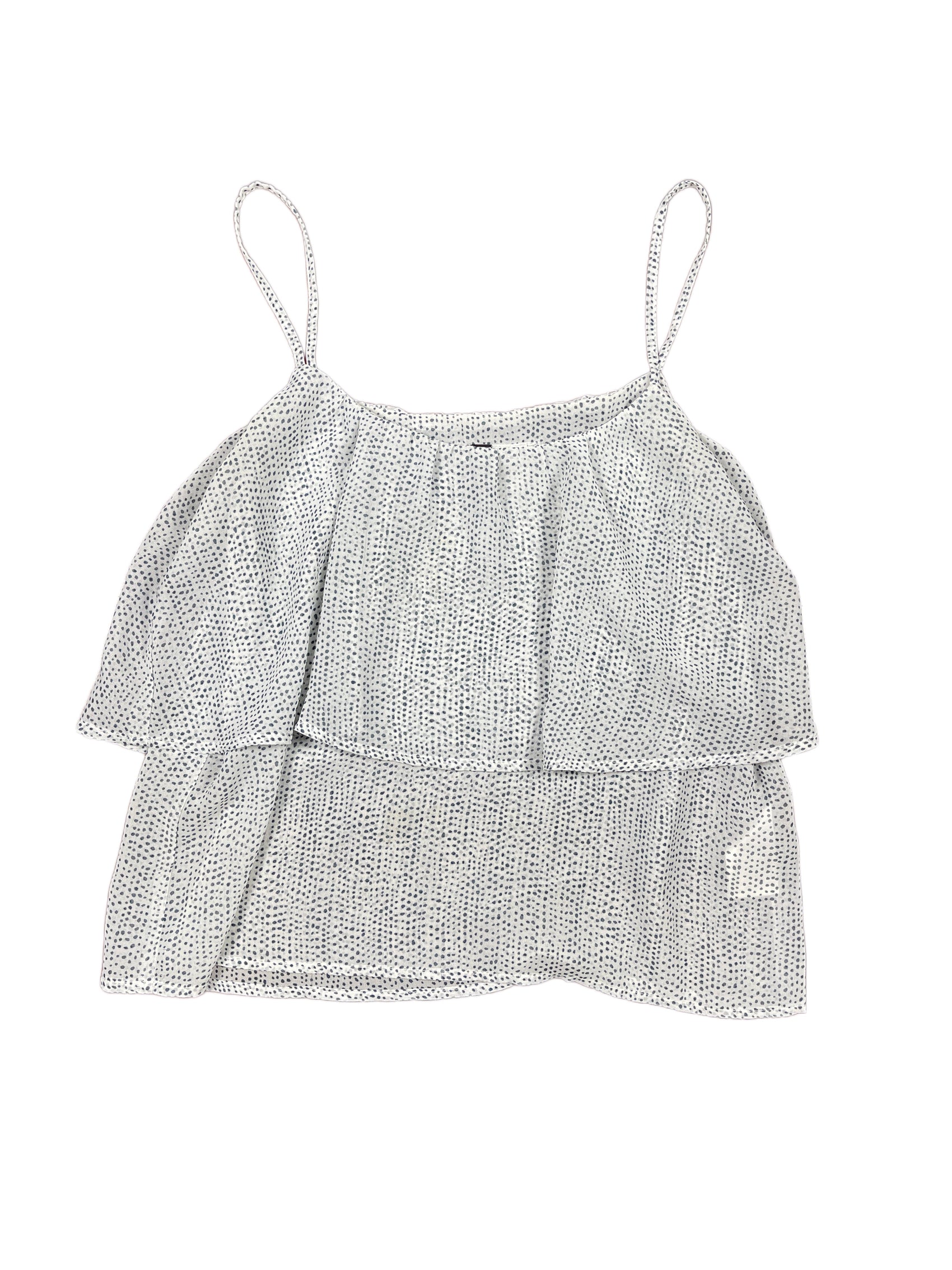 H&M Sleeveless Top White - XS