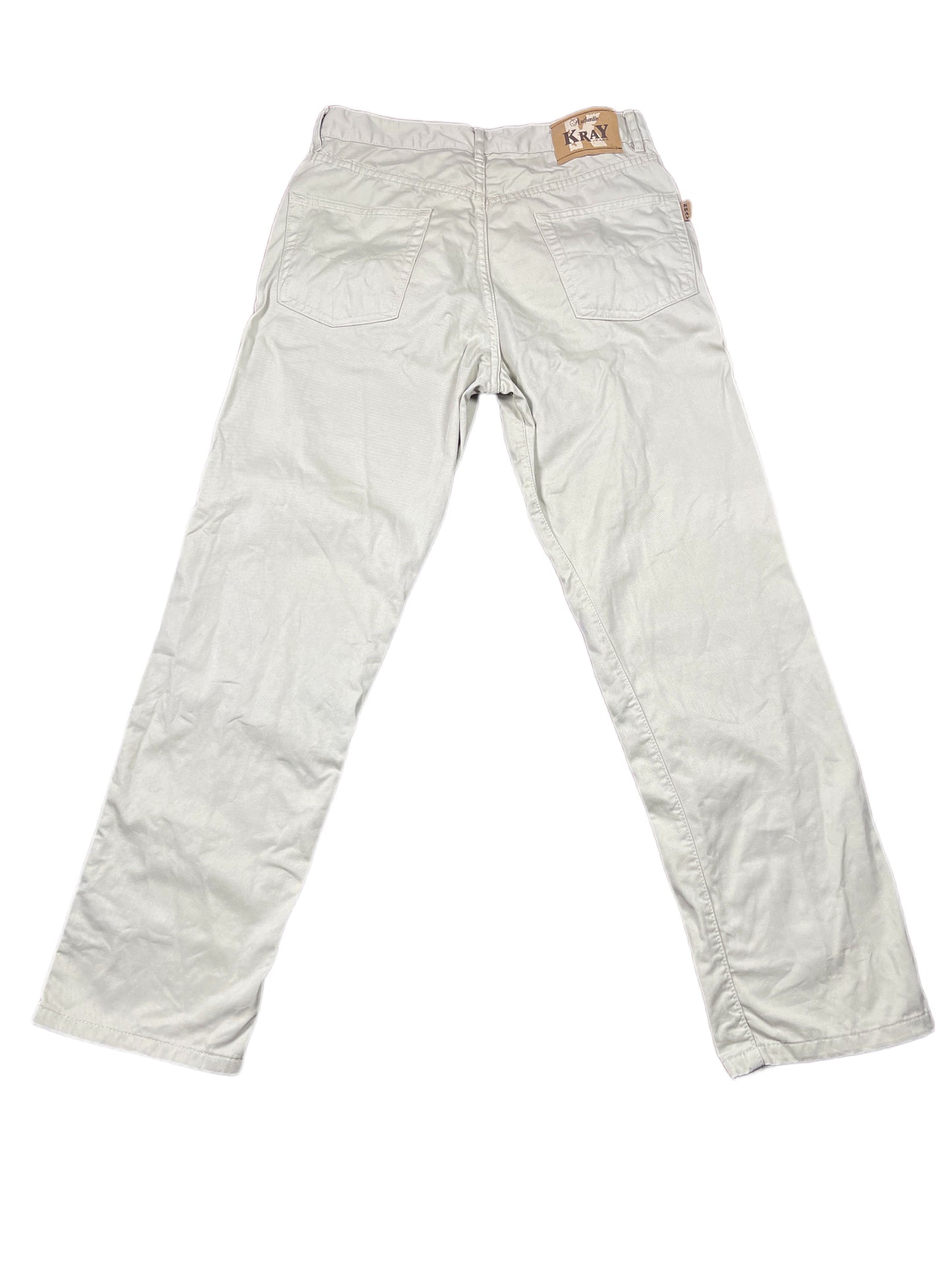Vintage KRAY Chino Pants Beige - S