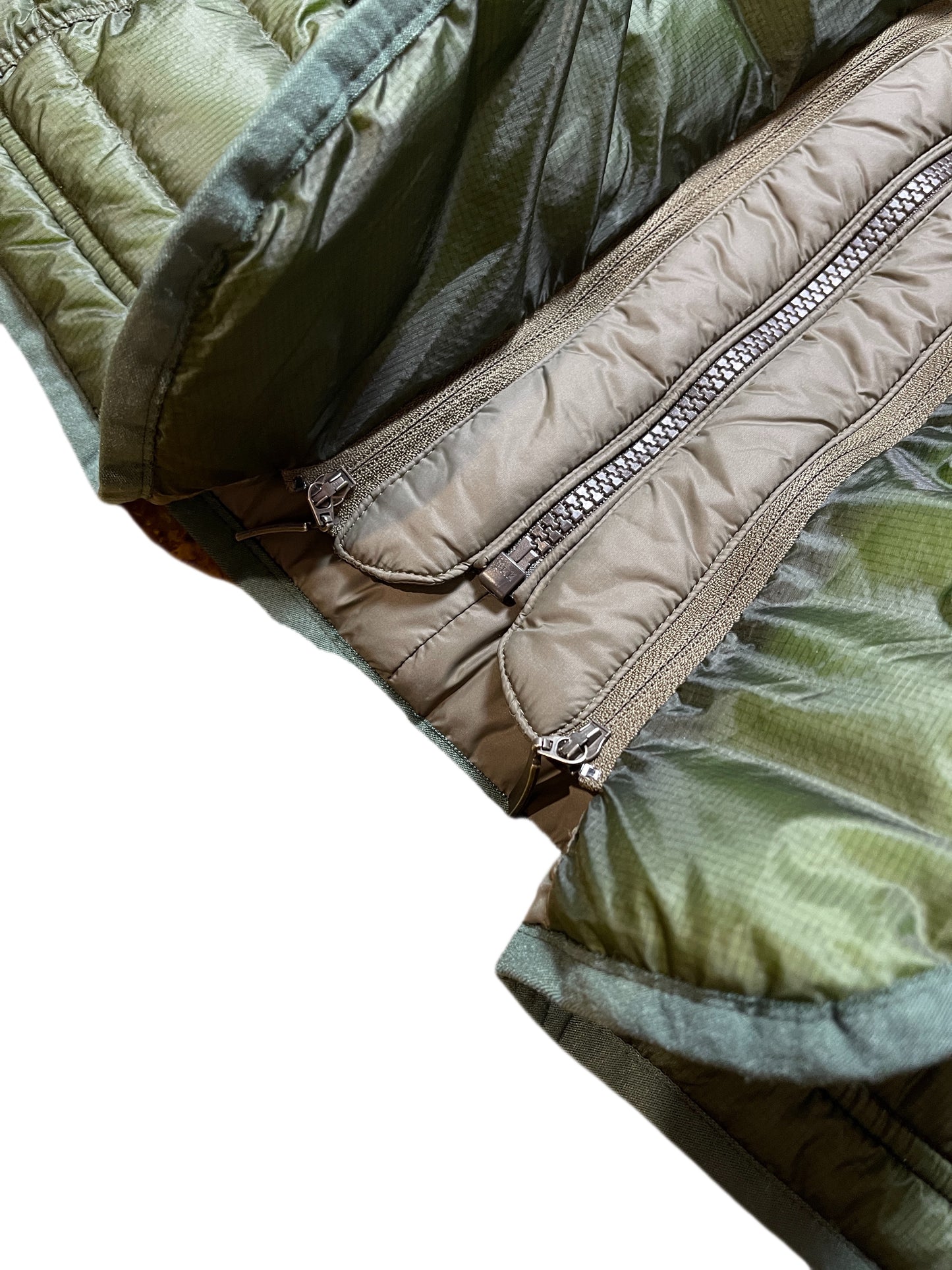 Parajumpers Alisee Quilted Thin Green Down Jacket | S