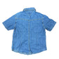 Montego Denim Short Sleeve Shirt Blue - L