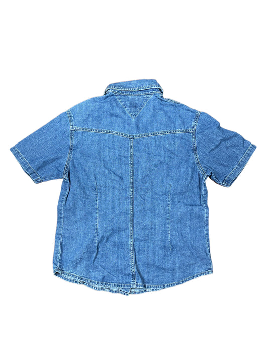 Montego Denim Short Sleeve Shirt Blue - L