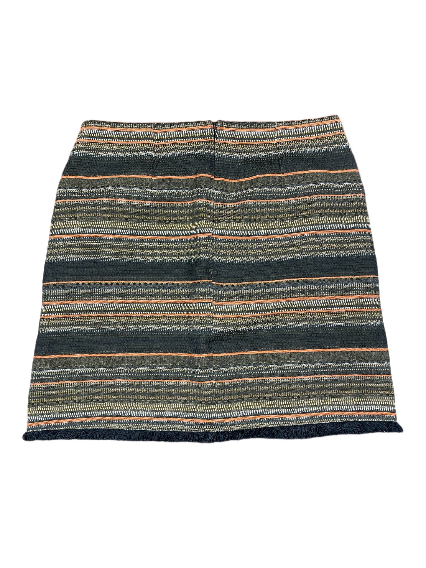 Camaieu Skirt Brown Orange - M