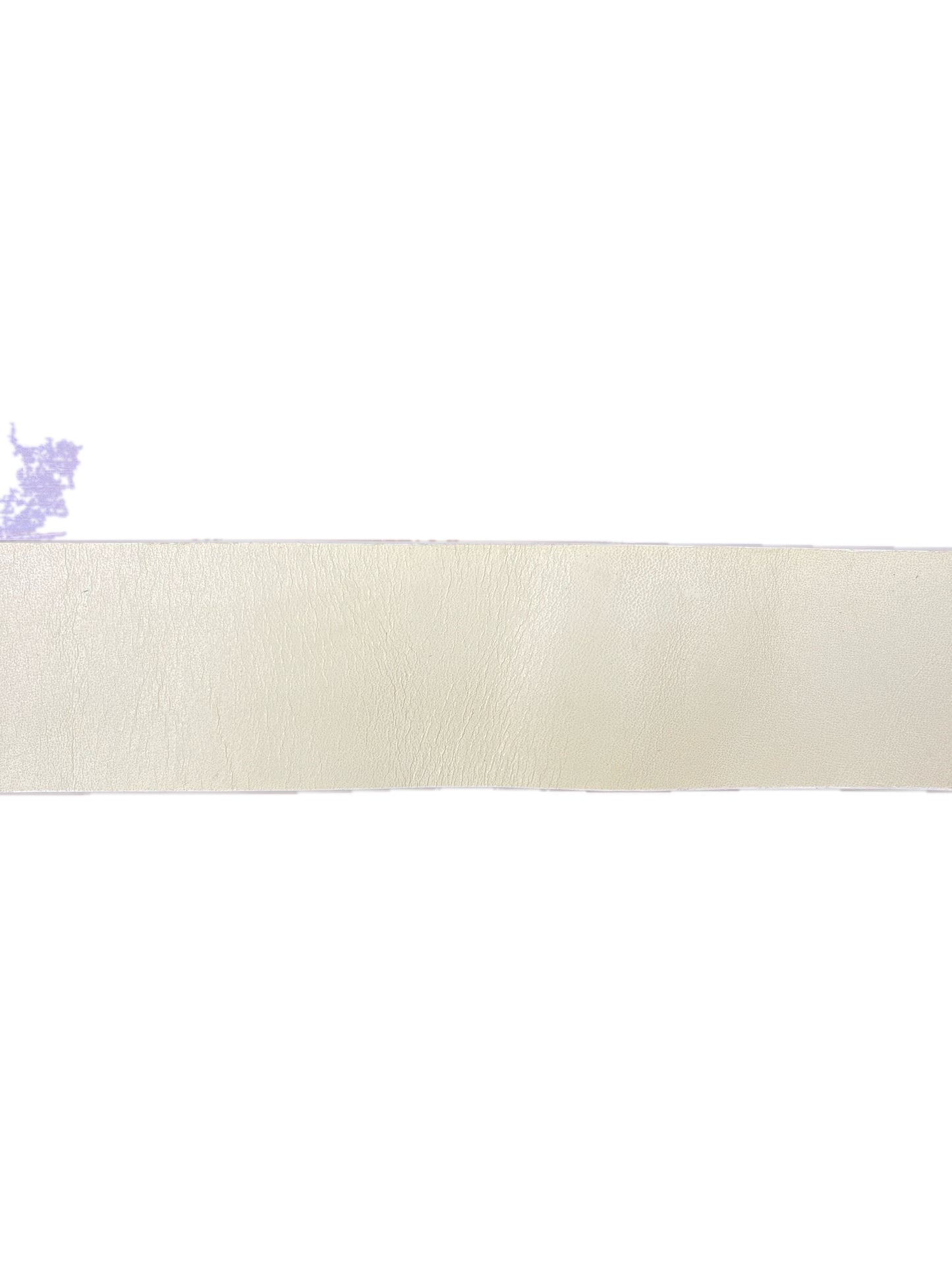 Y2k Playboy Leather Plug Belt Cream 2004