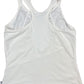 Nike Sleeveless Top White Elastane L