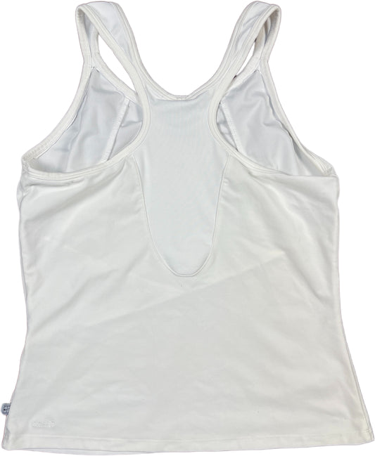 Nike Sleeveless Top White Elastane L