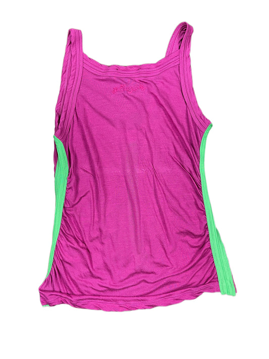 Y2k Diesel Sleeveless Top Purple Green - S