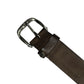 Y2k Replay Leather Belt Brown