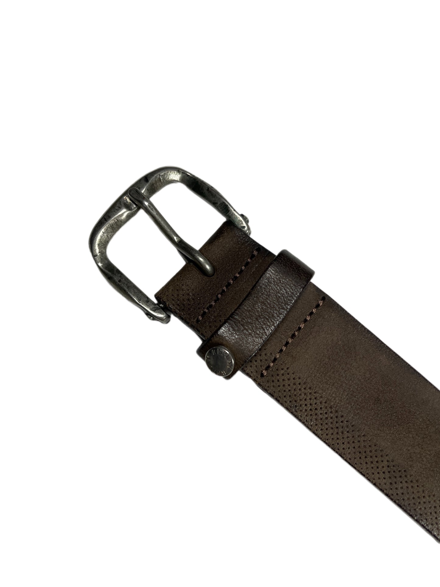 Y2k Replay Leather Belt Brown