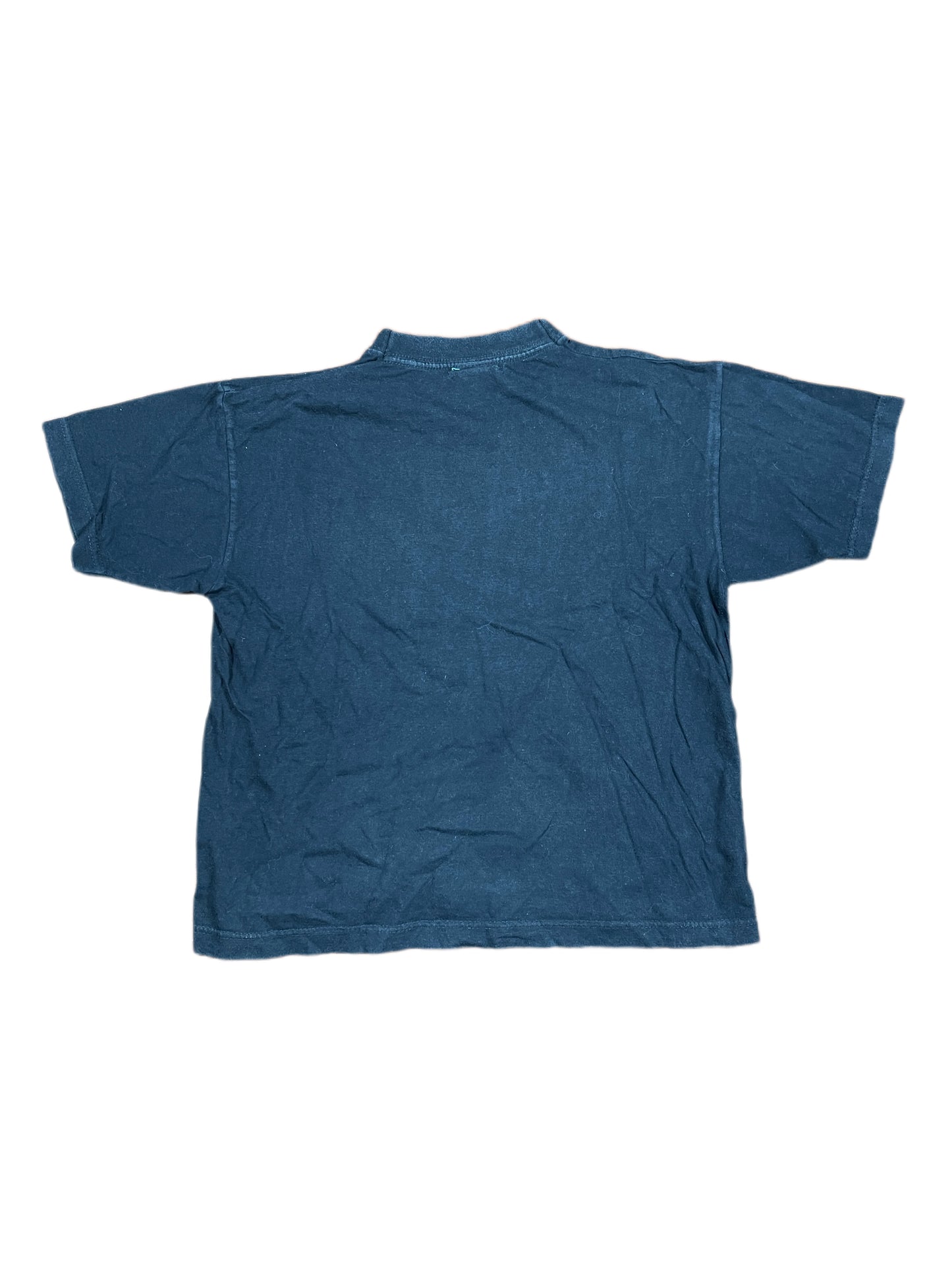Vintage Digimon 2000 Baby Tee T-Shirt Navy - XS