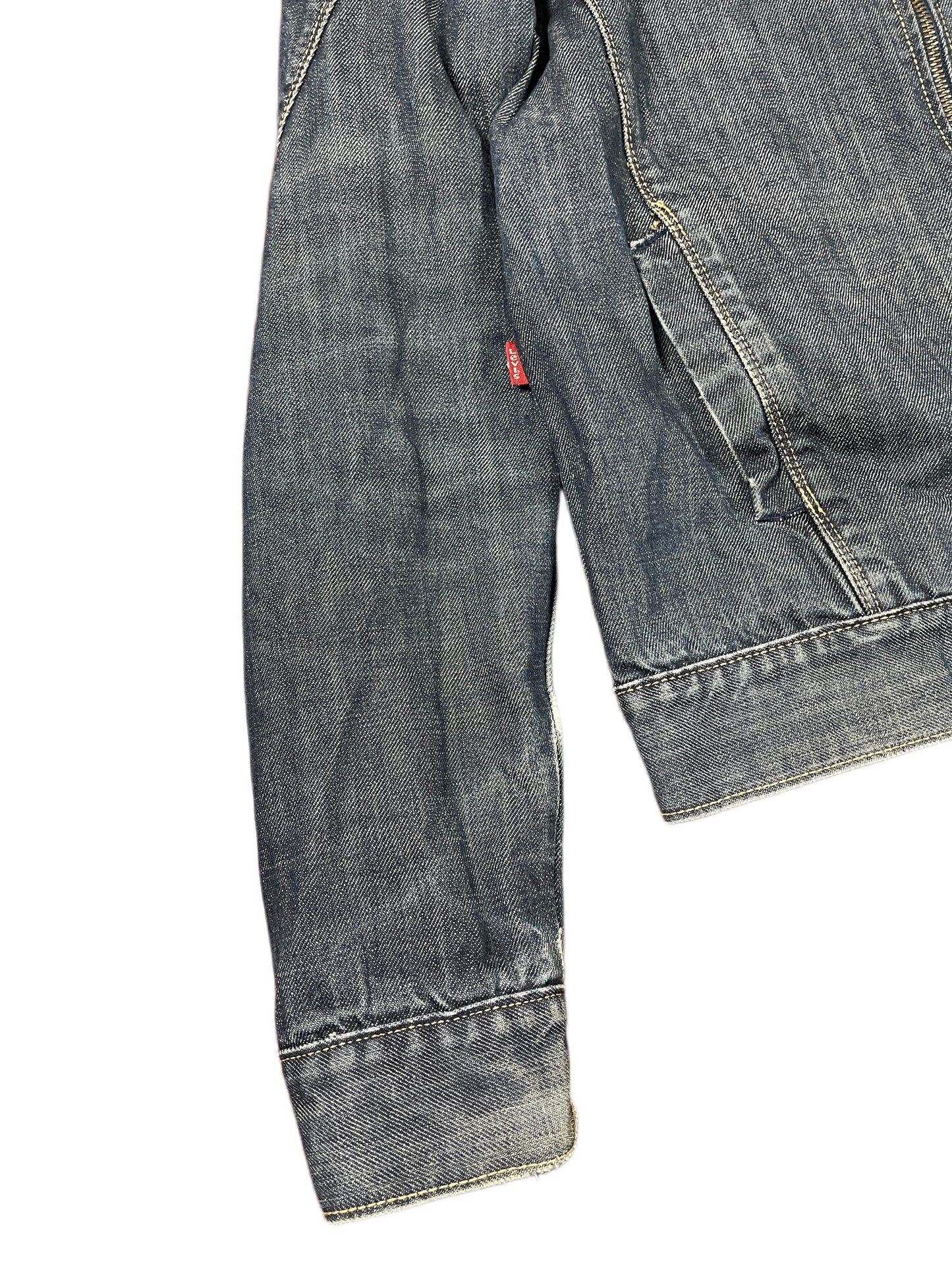 Y2k Levi's Denim Jacket Blue - S