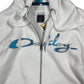 Y2k Oakley Zip Hoodie White Blue - M