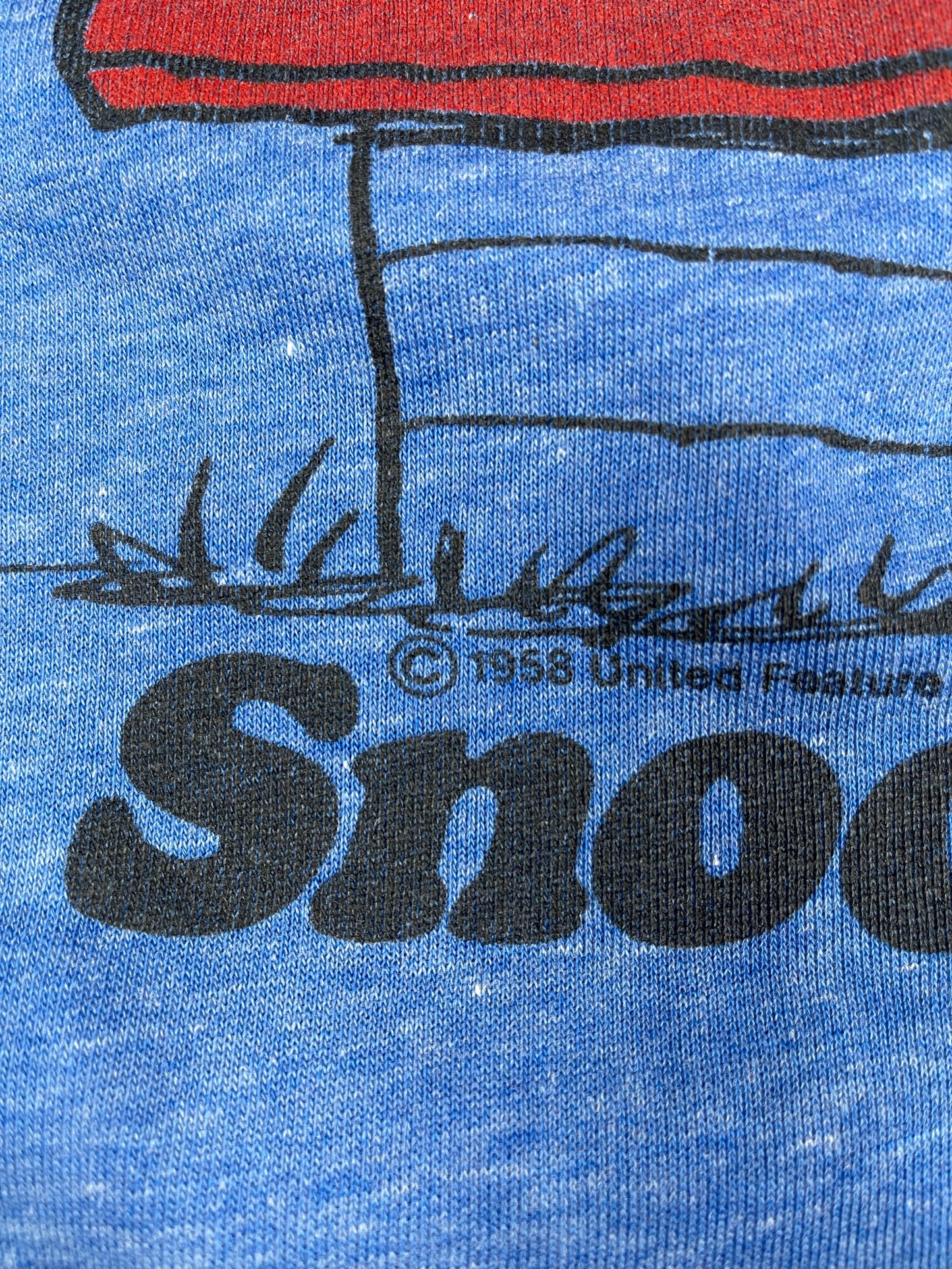 Antik Snoopy 1958 Sweatshirt Blue - S