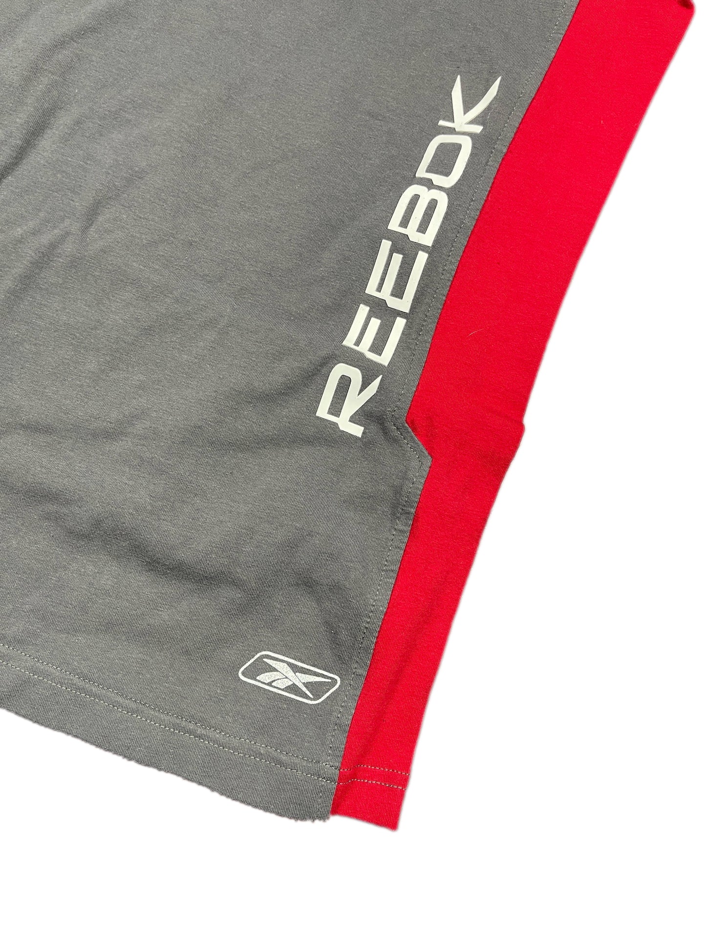 Y2k Reebok Tank Top Gray Red - M