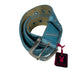 Y2k Playboy Belt Turquoise 2004