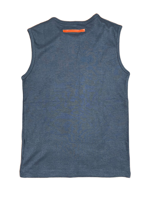 Divinas Palabras Orgasm Sleeveless Top Navy - M