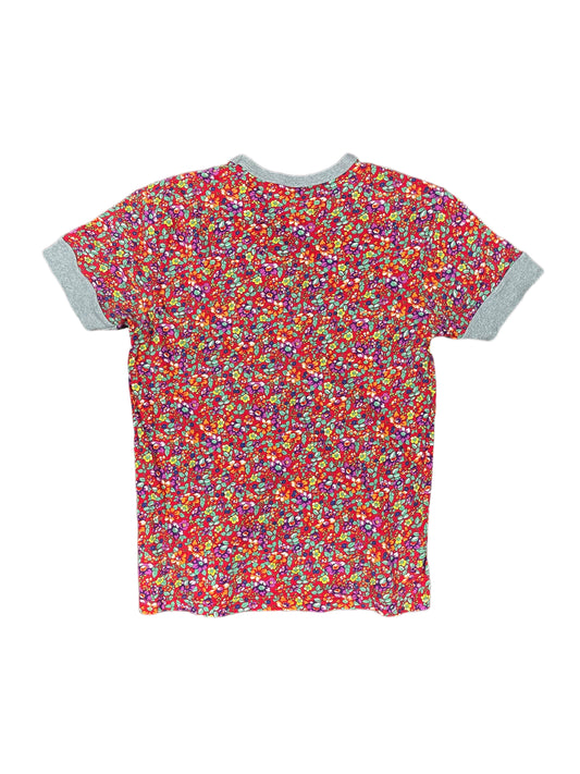Y2k Dolce & Gabbana Short Sleeve Shirt Flower Multicolor - M