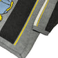 Vintage The Simpsons 1997 Bart Chunky Knitted Sweatshirt Gray Black - M