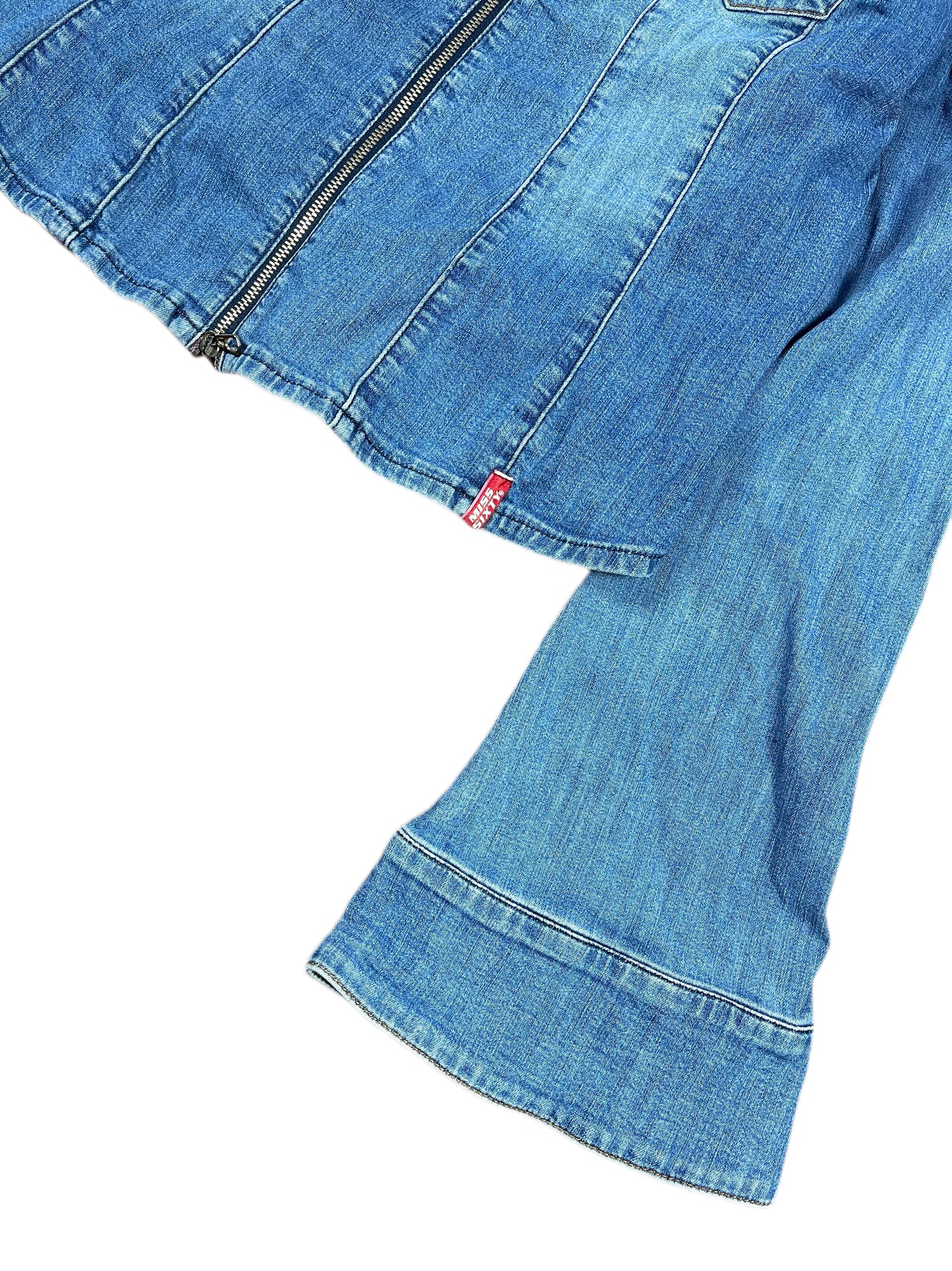 Y2k Miss Sixty Denim Jacket Blue - XL