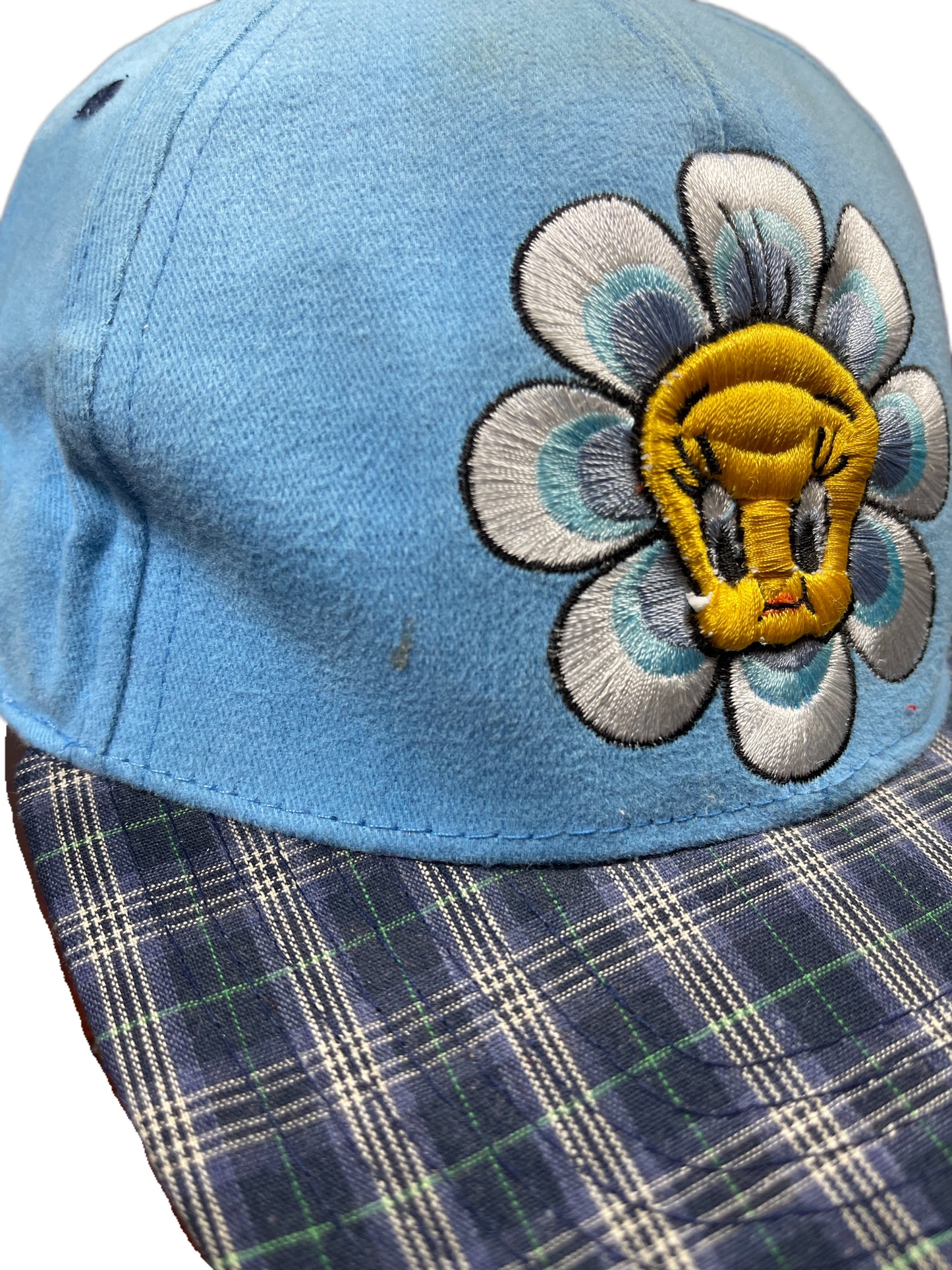 Vintage Tweety 1997 Warner Bros Looney Tunes Cap Blue