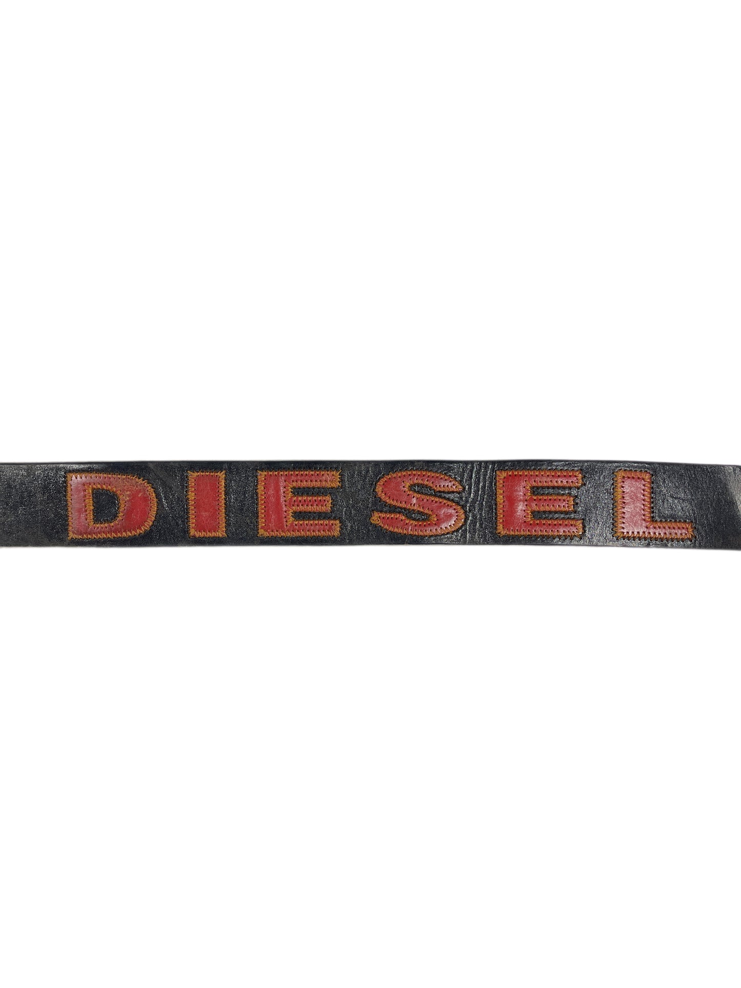 Y2k Diesel Leather Belt Brown