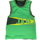 Vintage Puma Jamaica Reversible Sports Tank Top Green Black - L