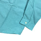 Vintage Rosso Tiziano Long Sleeve Shirt Turquoise - L
