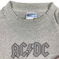 Vintage Hanes ACDC The Razors Edge T-Shirt Gray Pink - XL