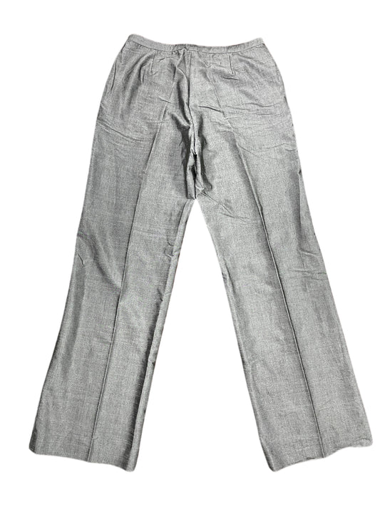 Mango Elegant Pants Gray Purple - S