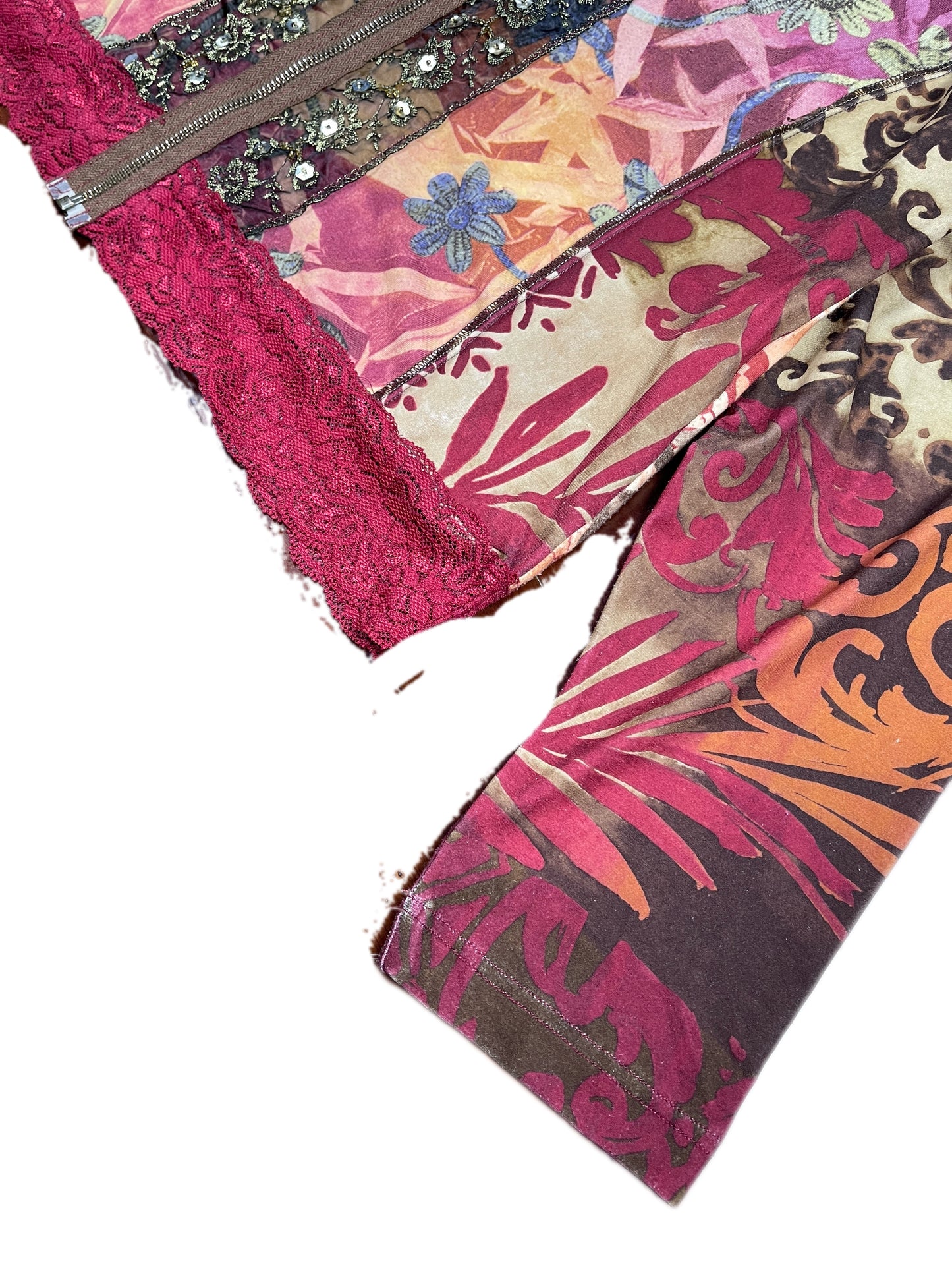 Y2k Olga Vives Long Sleeve Top Multicolor - L