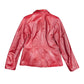 Vintage Leather Jacket Red - L