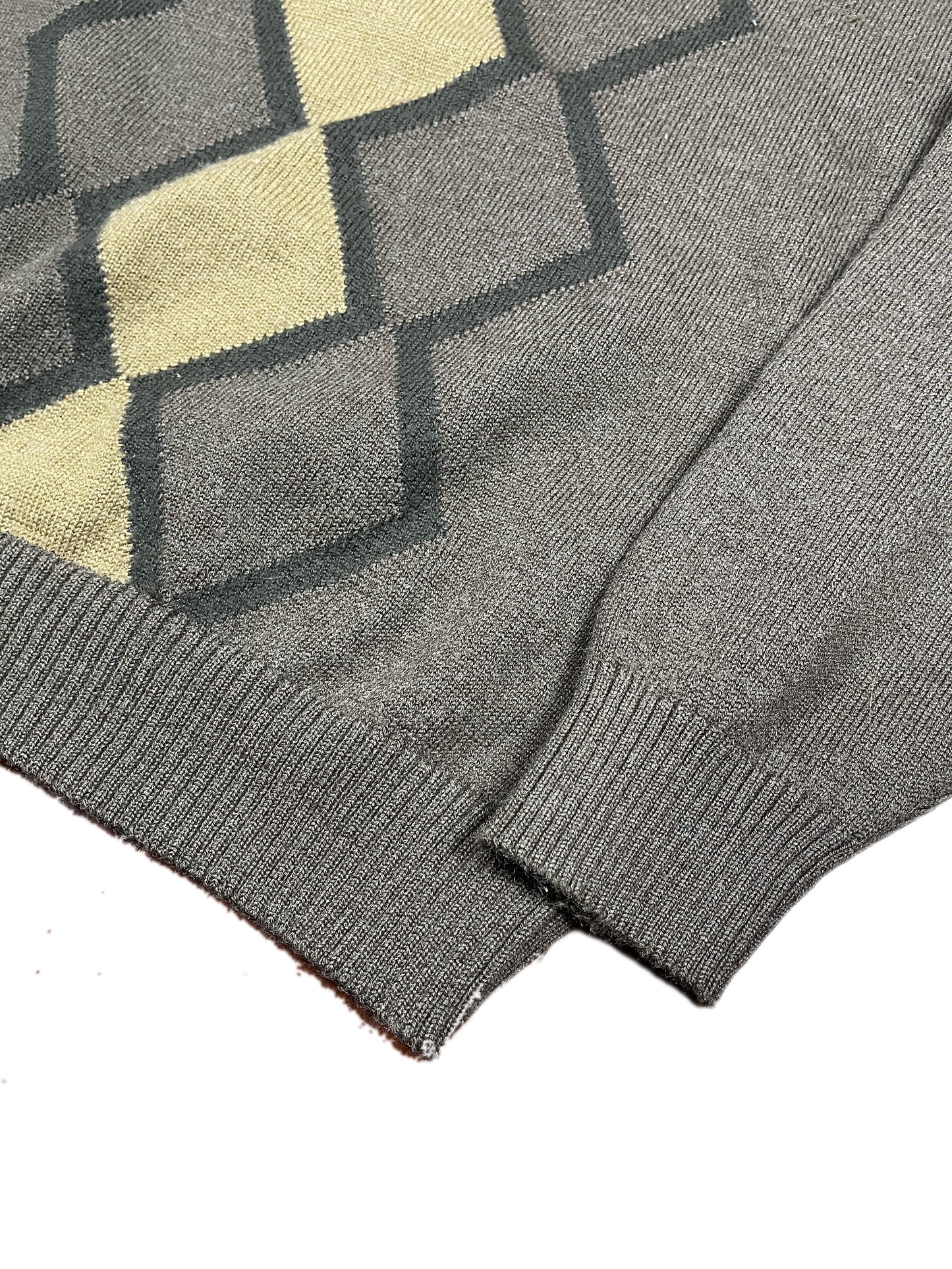 Vintage Gold River Knitted Sweatshirt Brown - S/M