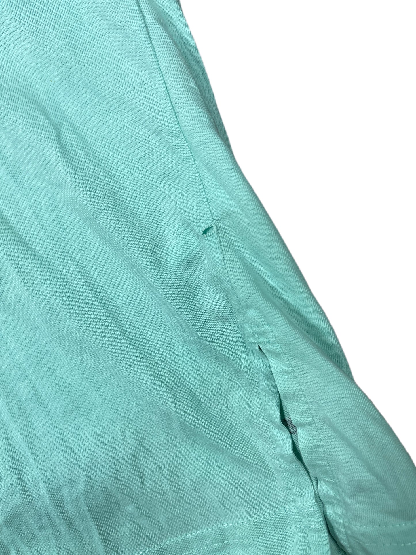 Vintage Adidas Tennis T-Shirt Turquoise - L