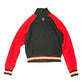 Y2k Rocawear Boxy Zipper Sweatshirt Black Red - M