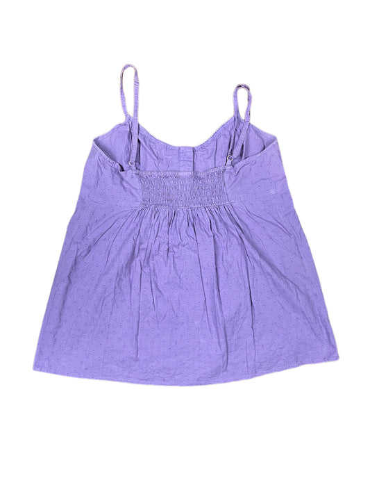 Y2k Camaieu Sleeveless Top Purple - M/L